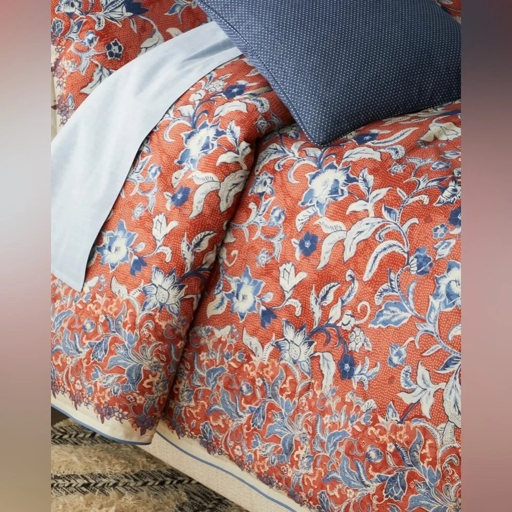 NWT Ralph Lauren Mirabelle Duvet Cover, Full/Queen $375